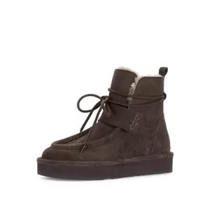 Warm Lined Winter Ankle Boots Dames Gabor Dreamvelour image-1