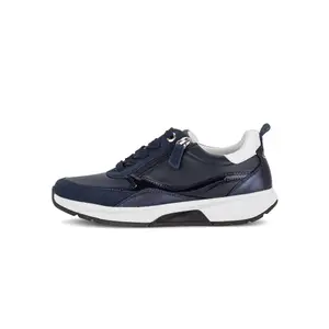 Metalliserat Velour Elastiska Sneakers Dam Gabor Rollingsoft