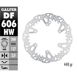 Disque de frein moto avant Galfer Shark Fixe KTM/GASGAS/HUSQV/STARK/TRIUMPH