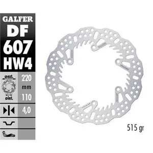 Disque de frein moto Galfer Shark KTM/GAS GAS/HUSQUARNA