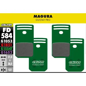 Klocki hamulcowe Galfer Magura Gustav