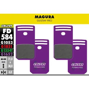 Klocki hamulcowe Galfer Magura Gustav