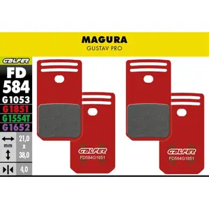 Klocki hamulcowe Galfer Magura Gustav