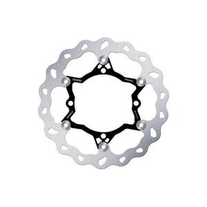 Overdimensioneret flydende motorcykelbremseskive foran Galfer Wave