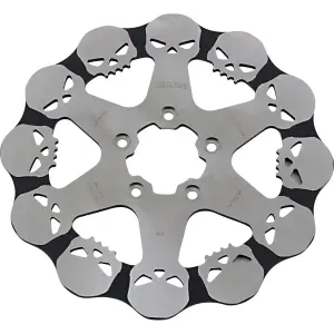 Σταθερός δίσκος φρένου μοτοσικλέτας Galfer Wave Design Skull image-0