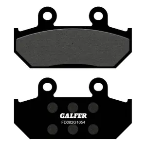 Półmetaliczne organiczne klocki hamulcowe do motocykli Galfer G1054TT FD092 image-0