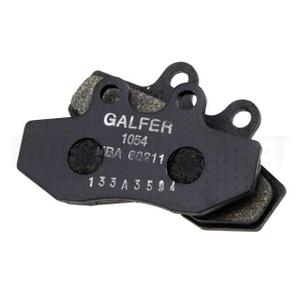 Pastillas de freno orgánicas semimetálicas para motos Galfer G1054TT FD133 image-0