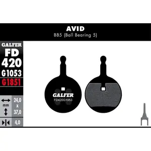 Plaquette de frein Galfer Avid Bb5 image-0