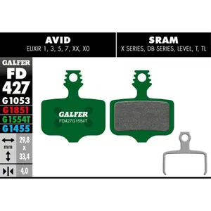 Τακάκια φρένου Galfer Avid Elixir 1 2 3 5 7 Sram Xx, X0, X7, X9, Db image-0
