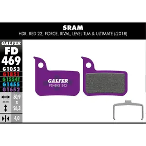 Brake pad Galfer Sram Red 22 image-0