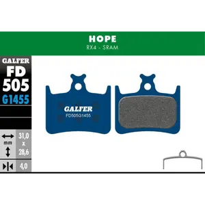 Remblok Galfer Fd496 Hope Rx4 / Sram image-0