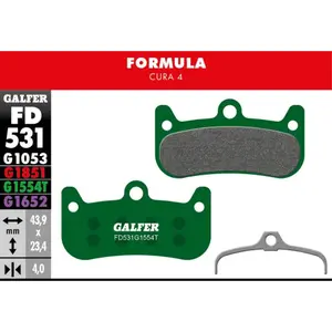 Brake pad Galfer Formula Cura 4
