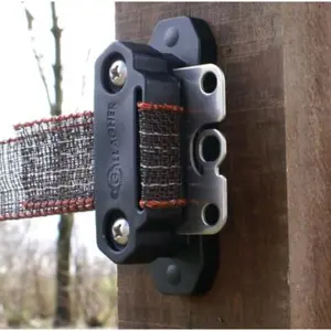 Accessorio per recinzione placca multiconnessione e connettore nastro Gallagher (x4) image-1