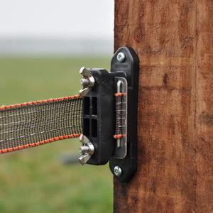 Isolatorer för elstängsel hörn turbolinjeband med fjärilsmutter Gallagher (x5) image-1