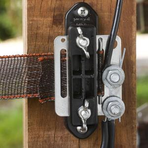 Isolatorer för elstängsel hörn turbolinjeband med fjärilsmutter Gallagher (x5) image-2