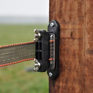 Insulators for electric fence corner turboline tape with butterfly nut Gallagher (x30) image-1