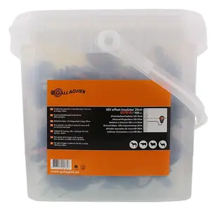 Insulators for remote electric fence xdi Gallagher (x100) image-1