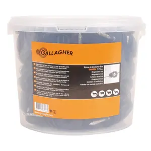Ηλεκτρικοί απομονωτές φράχτη με βίδα Economy Gallagher (x75) image-1