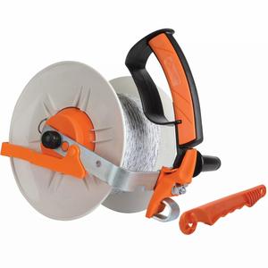 061184-reel-with-synthetic-thread-gallagher-white-black-orange-one-size