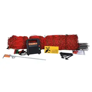 Kit per recinzione elettrica per pollame Gallagher B60 12 V image-0