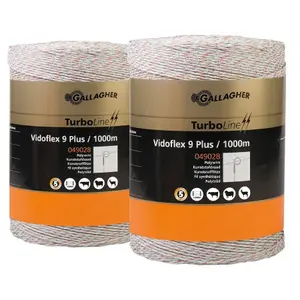 Σύρμα για φράχτη Gallagher Vidoflex 9 TurboLine Plus (x2) image-0