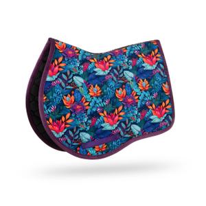 Tapis de selle pour cheval Galop Wear Power Flower Premium