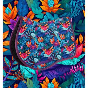 Tapis de selle pour cheval Galop Wear Power Flower Premium image-3