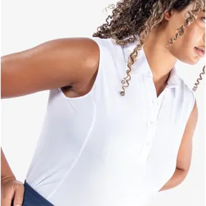 Woman's sleeveless shirt Galvin Green Meg image-6