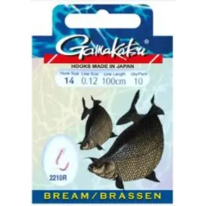Hook Gamakatsu Bream LS-2210 8 (x10) image-0