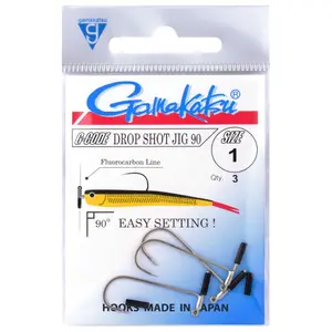 Gancho Gamakatsu Dropshot Jig 90 (x3) image-1