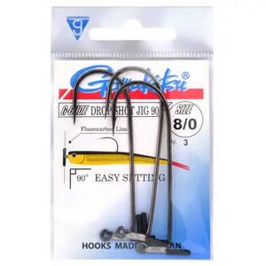 Gancho Gamakatsu Dropshot Jig 90 (x3) image-2