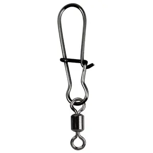 Staple with stainless steel swivel Gamakatsu Hyper S-Snap 1 (x5) image-0