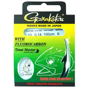 Háček Gamakatsu Trout Master Fluorocarbon LS-2020 image-1