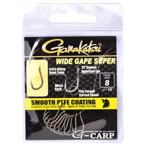 Hooks Gamakatsu Wide Gape Super (x10) image-1