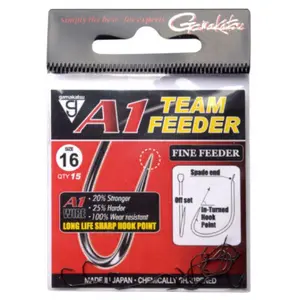 Hook Gamakatsu A1 Team Feeder Fine Feeder (x15) image-1