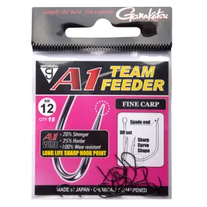 Hook Gamakatsu A1 Team Feeder Fine Carp (x15) image-1