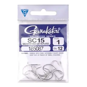Hameçon Gamakatsu SC15T/U (x12) image-1