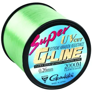 Lote de 10 Nylon Gamakatsu Super G-Line 5000m image-0