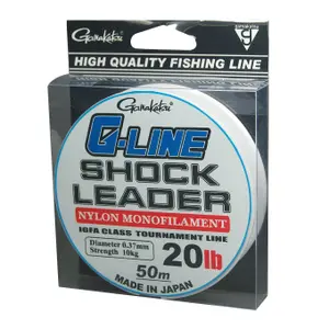 Monofilamento Gamakatsu G-Line Shock Leader 50m 0,70 mm image-0