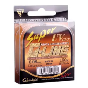Monofilament Gamakatsu Super G-line Neo Clear 150 m image-0