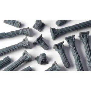 Modeling accessories Gamers Grass Ancient Columns image-1