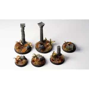 Modeling accessories Gamers Grass Ancient Columns image-3