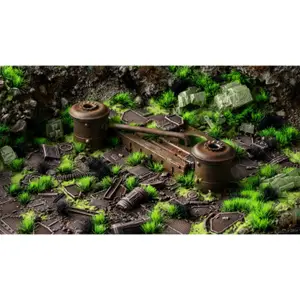 Modeling accessories Gamers Grass Spaceship Corridor