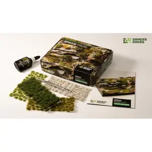 Αξεσουάρ για μοντελισμό Gamers Grass Grass Tuft Green