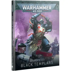 Figurine Games Workshop Warhammer 40k - Codex Supplement V.10 Black Templars (Fr) image-0