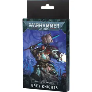 Figurine Games Workshop Warhammer 40k - Datacards V.10 Grey Knights (Fr) image-0