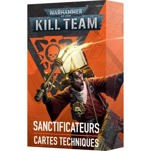 Figurine Games Workshop Warhammer 40k - Kill Team Datacards Sanctificateurs (Fr) (2025) image-0
