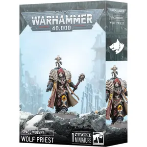 Figurine Games Workshop Warhammer 40k - Space Wolves Pretre Loup (2025) image-0