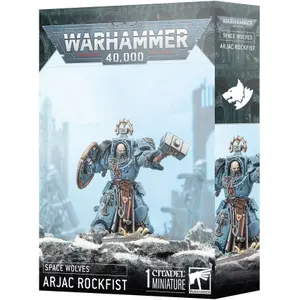 Figurka Games Workshop Warhammer 40k - Space Wolves Arjac Rockfist (2025) image-0