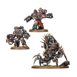 Figurine Games Workshop Warhammer 40k - Space Marine du Chaos Forgés par le warp : Métaragne et Obliterators image-0